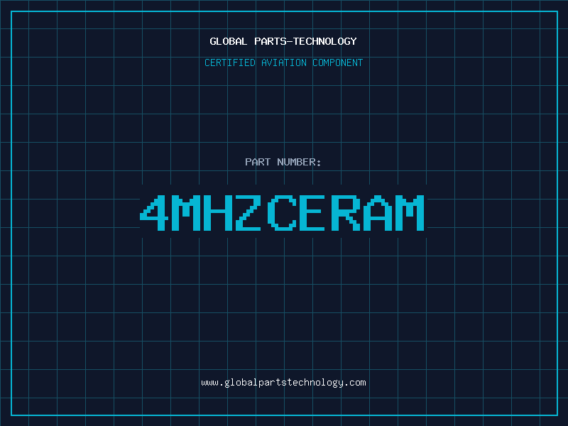 Aviation Part 4MHZCERAM