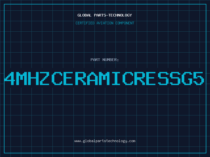 Aviation Part 4MHZCERAMICRESSG5