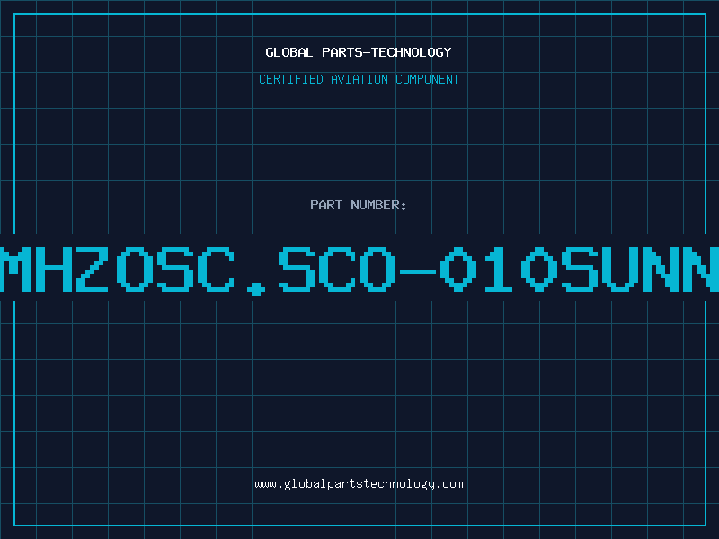 Aviation Part 4MHZOSC.SCO-010SUNNY
