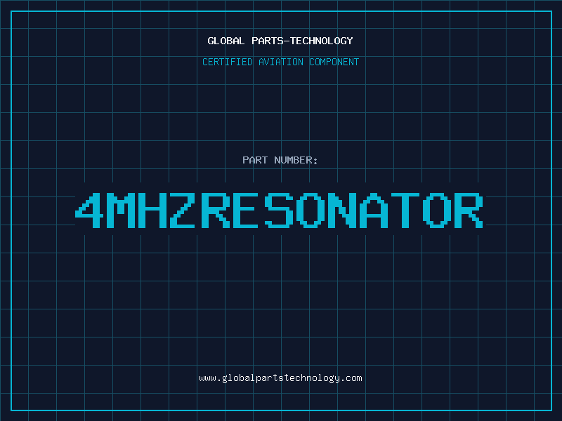 Aviation Part 4MHZRESONATOR