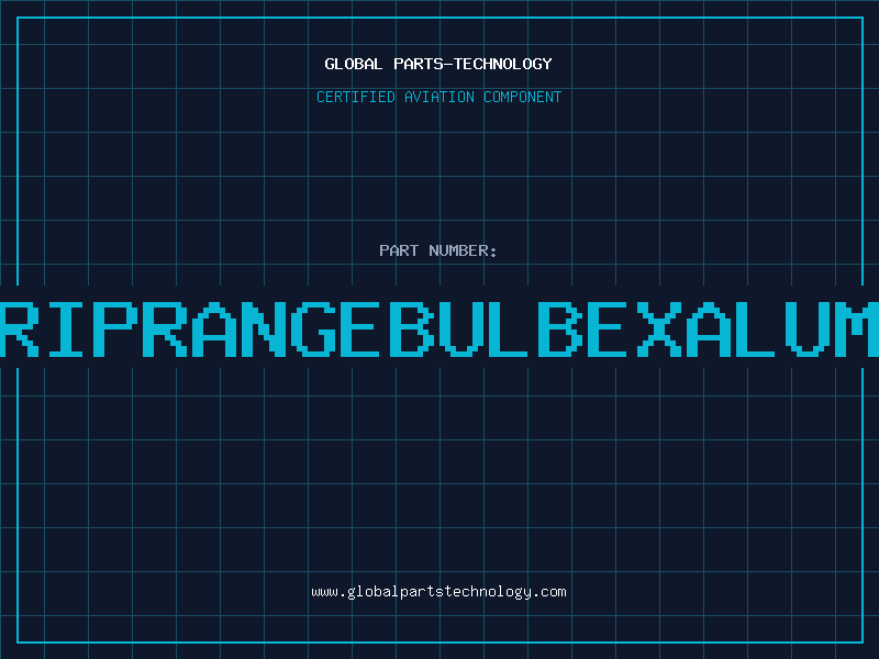 Aviation Part 4MMX18817GRIPRANGEBULBEXALUMINIUMRIVET