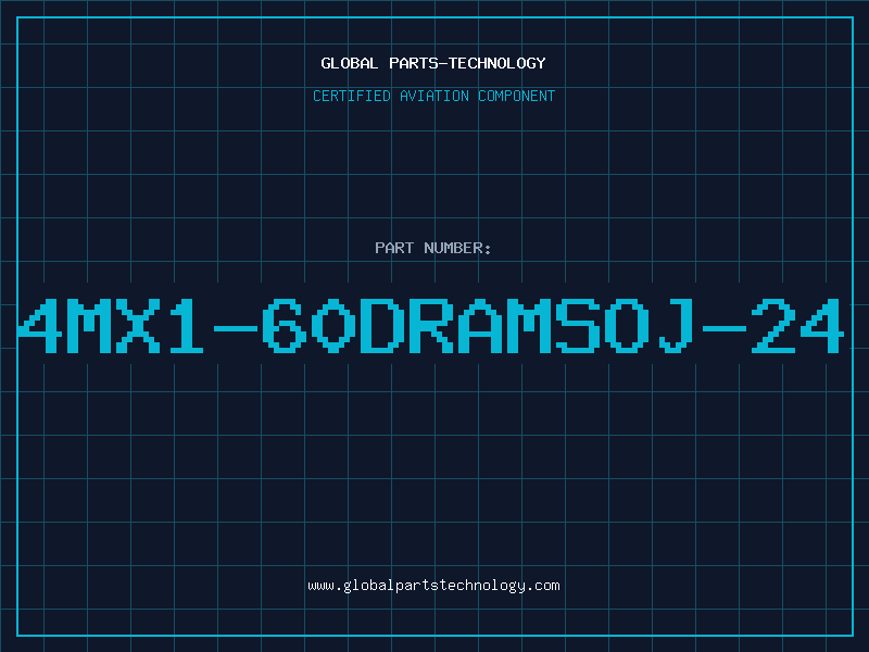 Aviation Part 4MX1-60DRAMSOJ-24
