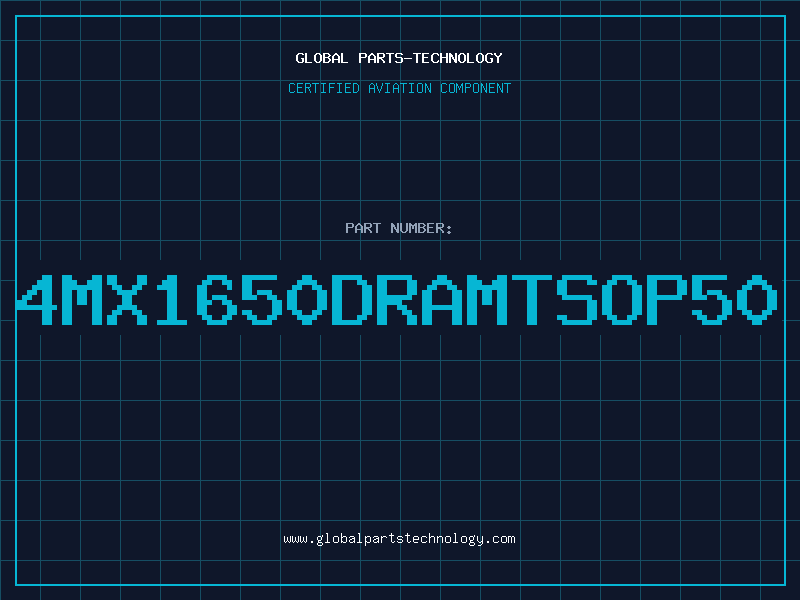Aviation Part 4MX1650DRAMTSOP50