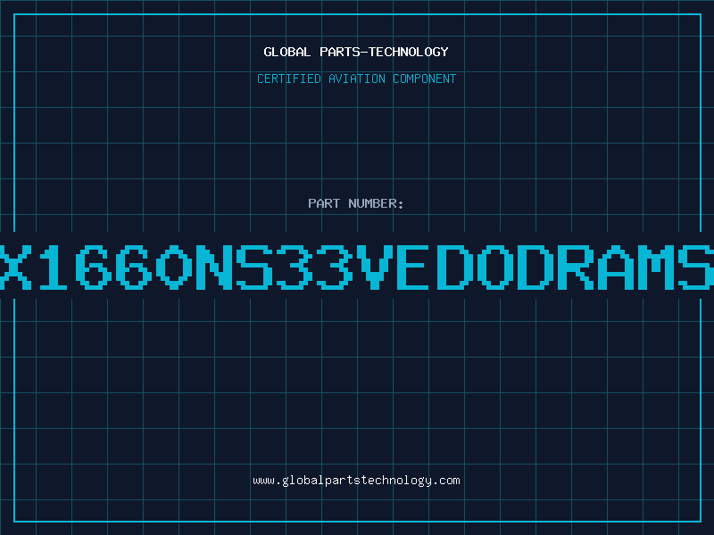 Aviation Part 4MX1660ns33VEDODramSMT
