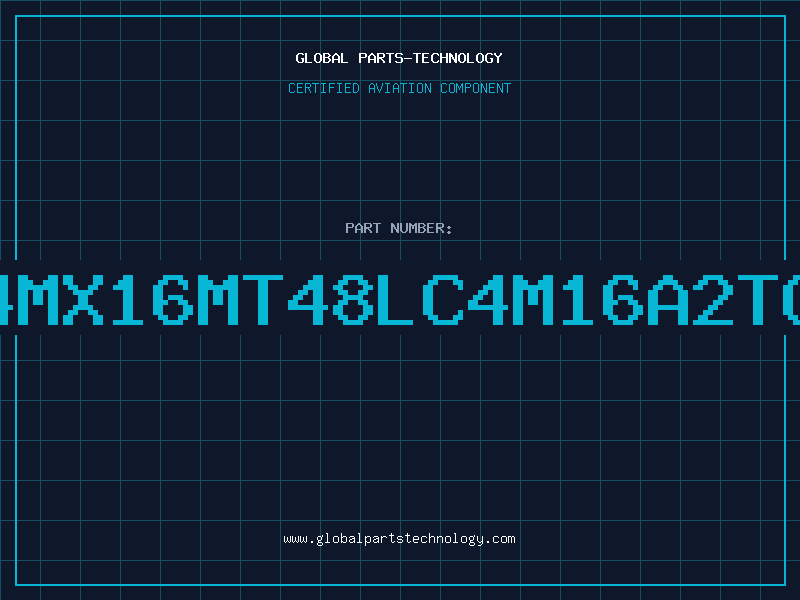 Aviation Part 4MX16MT48LC4M16A2TG