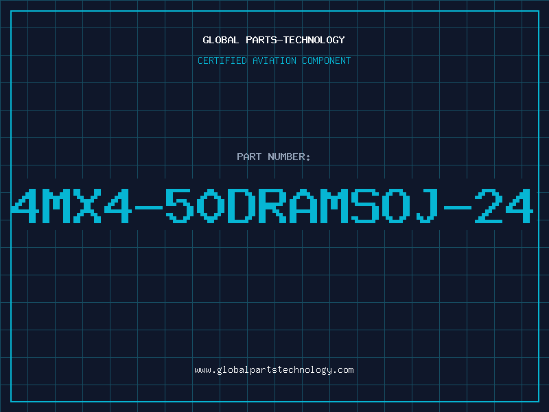 Aviation Part 4MX4-50DRAMSOJ-24
