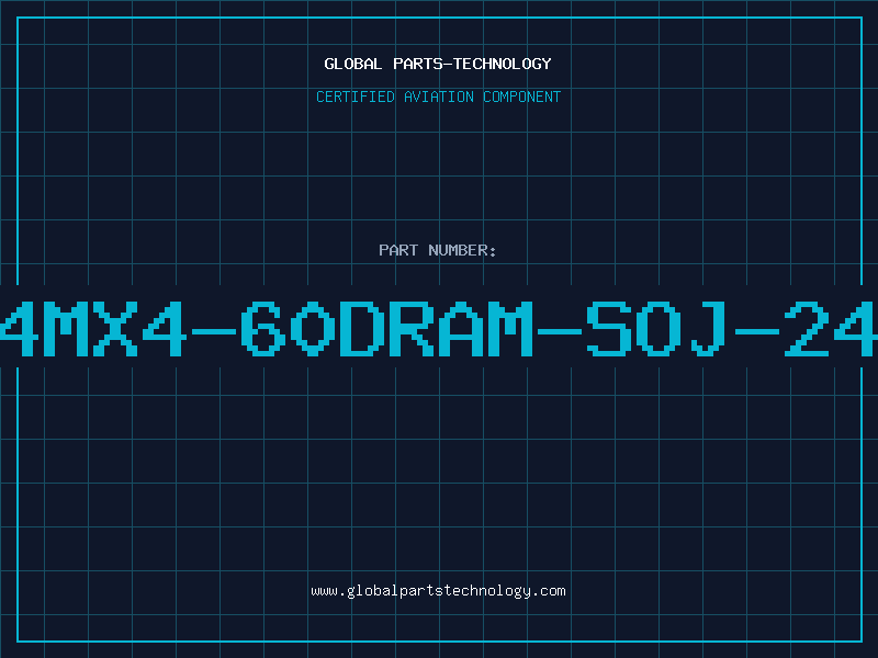 Aviation Part 4MX4-60DRAM-SOJ-24