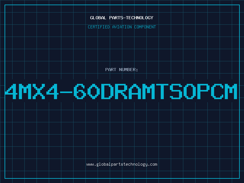 Aviation Part 4MX4-60DRAMTSOPCM