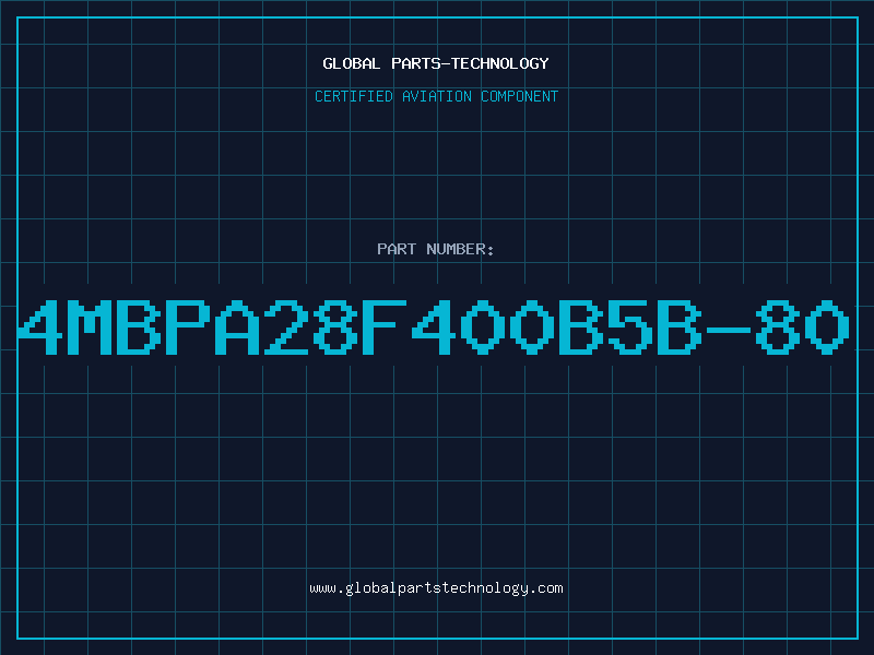 Aviation Part 4MbPA28F400B5B-80