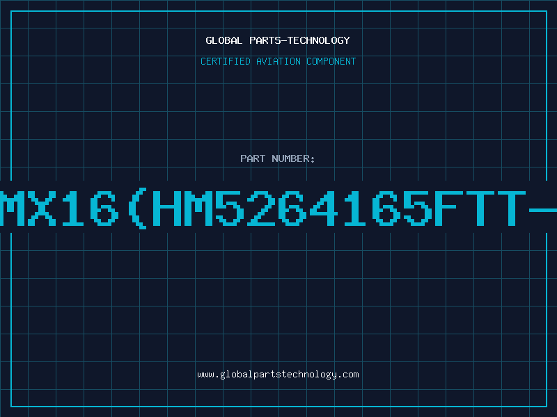 Aviation Part 4Mx16(HM5264165FTT-A