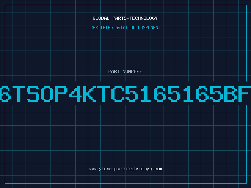 Aviation Part 4Mx16TSOP4KTC5165165BFT-50