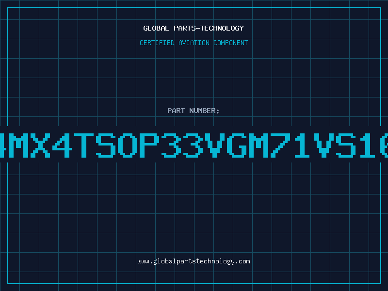 Aviation Part 4Mx4TSOP33VGM71VS16