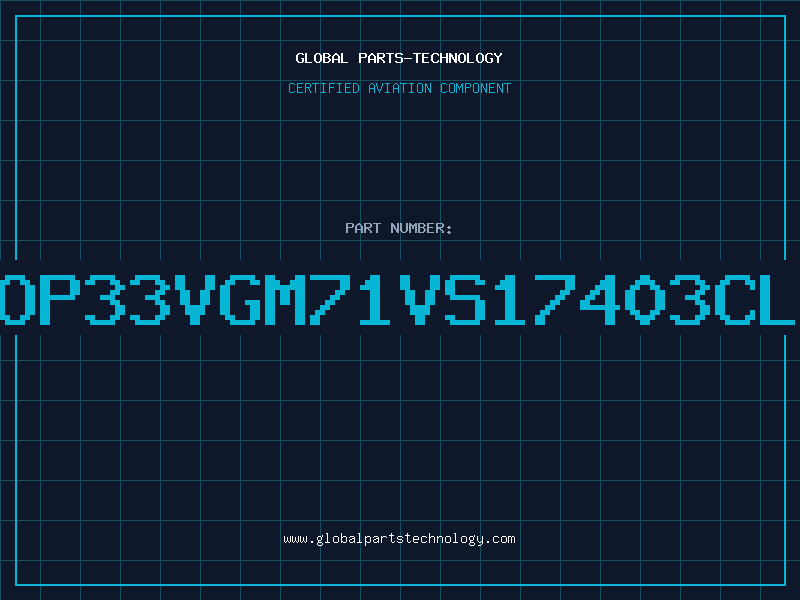 Aviation Part 4Mx4TSOP33VGM71VS17403CLT62000