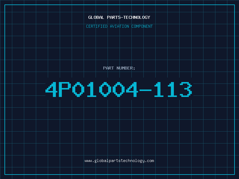 Aviation Part 4P01004-113