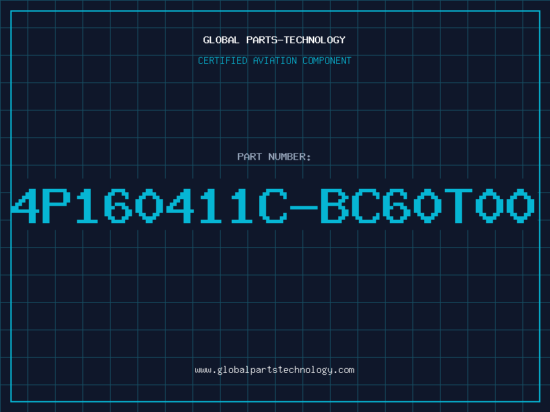 Aviation Part 4P160411C-BC60T00
