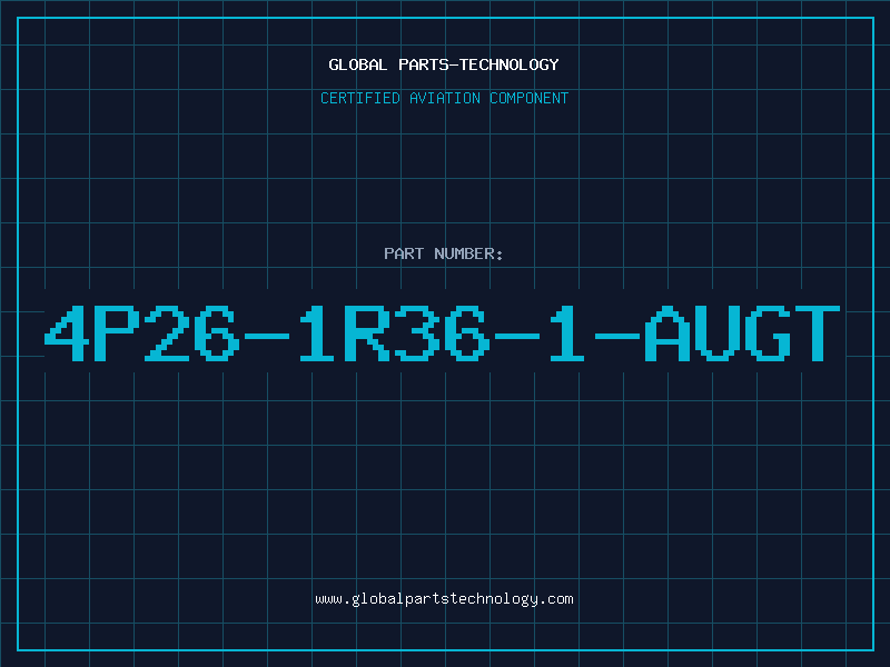 Aviation Part 4P26-1R36-1-AUGT