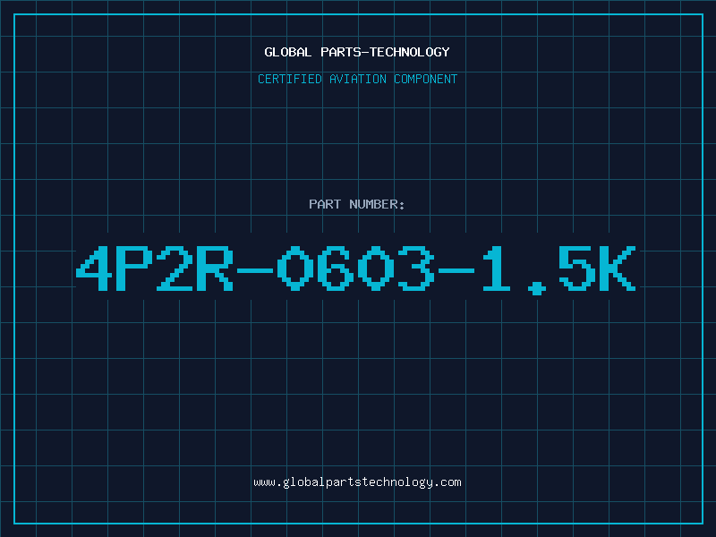 Aviation Part 4P2R-0603-1.5K