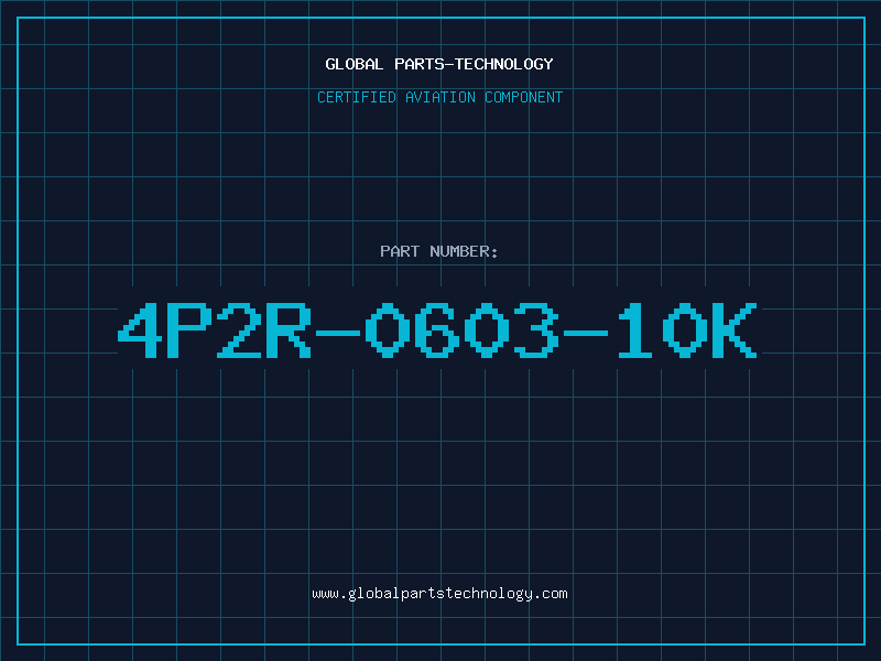 Aviation Part 4P2R-0603-10K