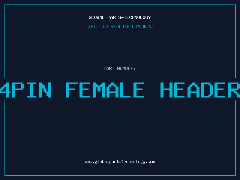 Aviation Part 4PIN FEMALE HEADER