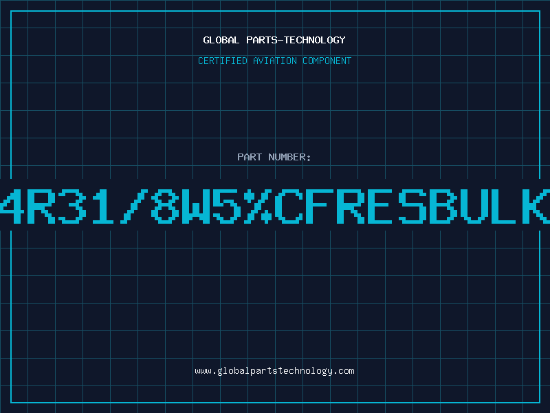Aviation Part 4R31/8W5%CFRESBULK