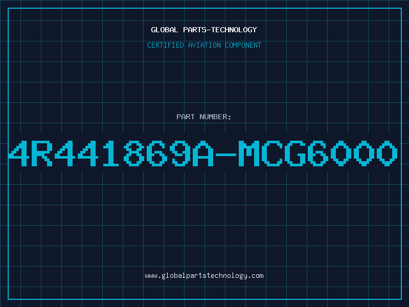Aviation Part 4R441869A-MCG6000