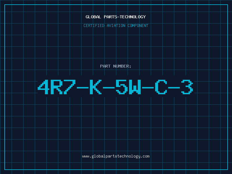 Aviation Part 4R7-K-5W-C-3