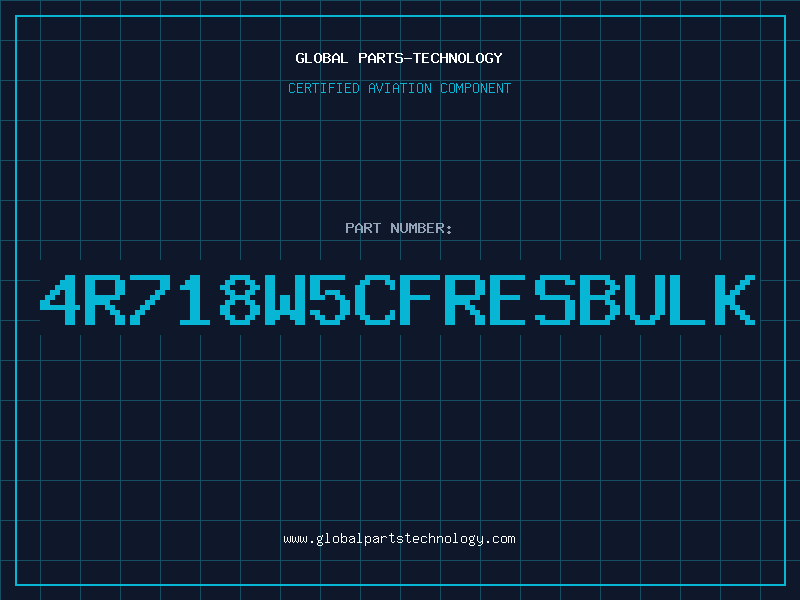 Aviation Part 4R718W5CFRESBULK