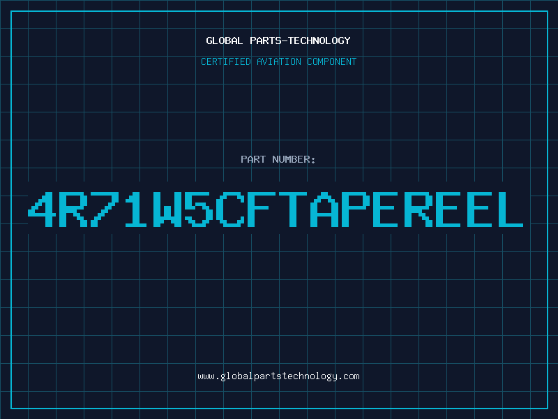Aviation Part 4R71W5CFTAPEREEL