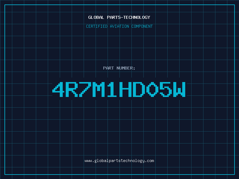 Aviation Part 4R7M1HD05W