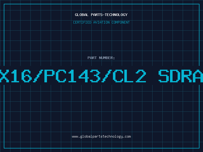 Aviation Part 4X16/PC143/CL2 SDRAM