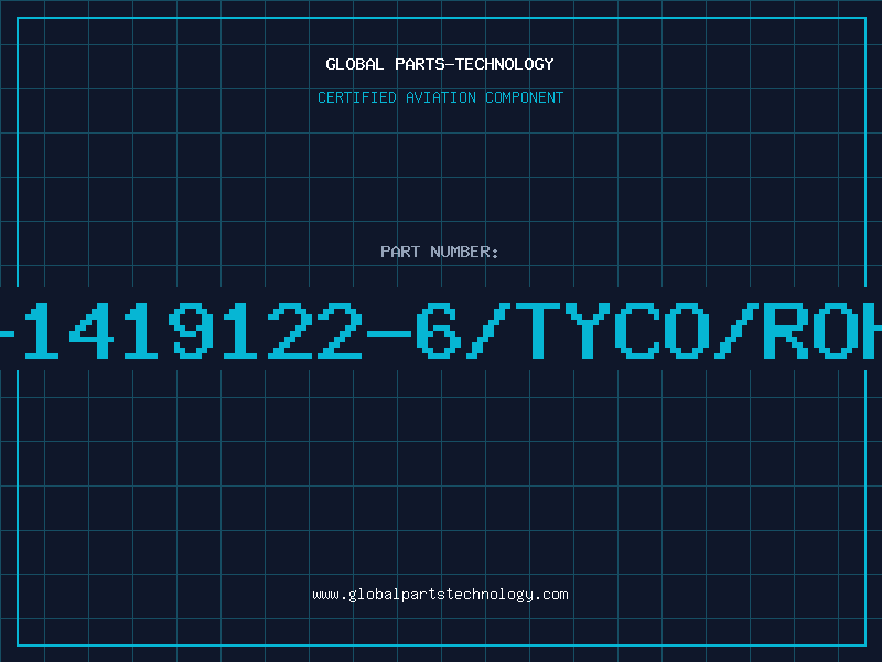 Aviation Part 5-1419122-6/TYCO/ROHS