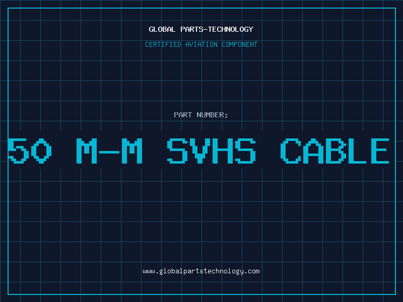 Aviation Part 50 M-M SVHS Cable