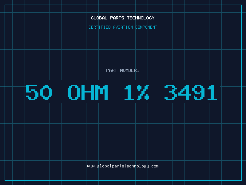 Aviation Part 50 OHM 1% 3491