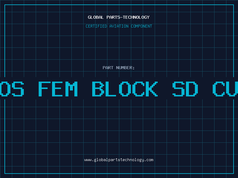 Aviation Part 50 POS FEM BLOCK SD CUP AU