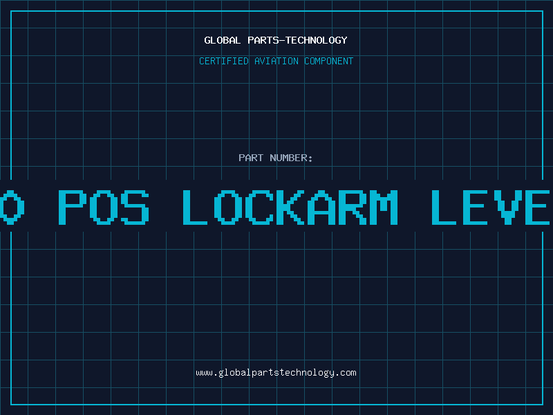 Aviation Part 50 POS LOCKARM LEVER