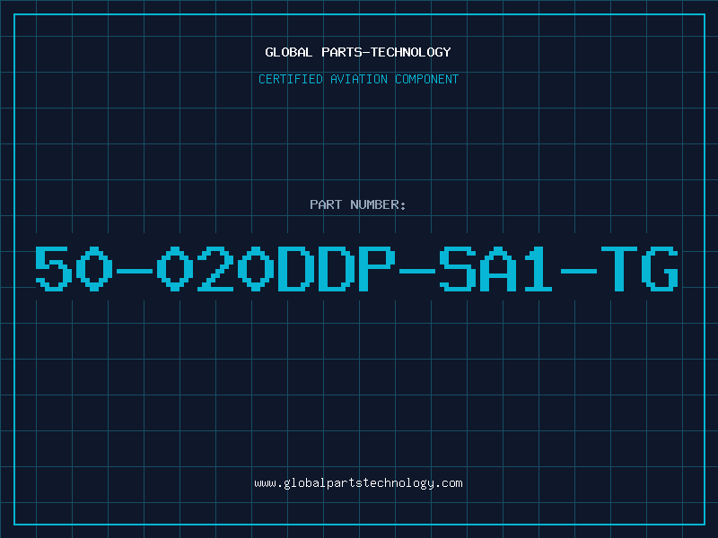 Aviation Part 50-020DDP-SA1-TG