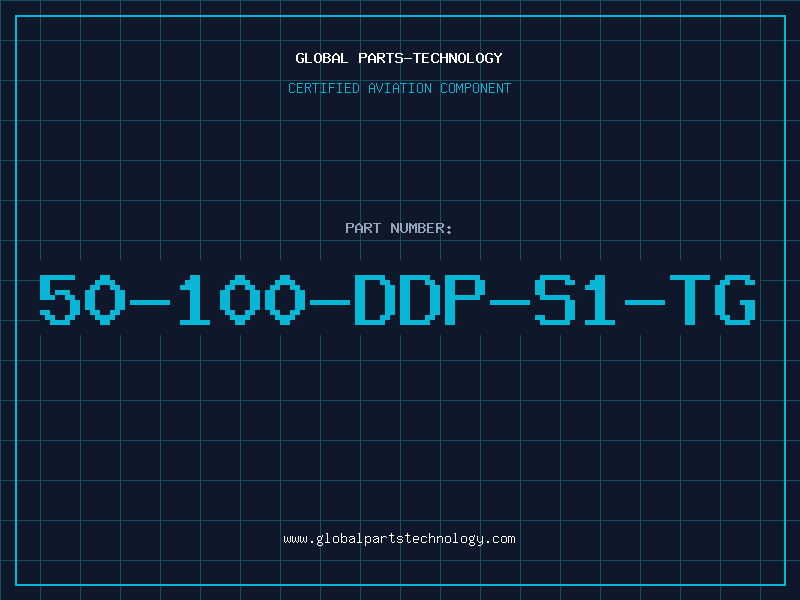 Aviation Part 50-100-DDP-S1-TG