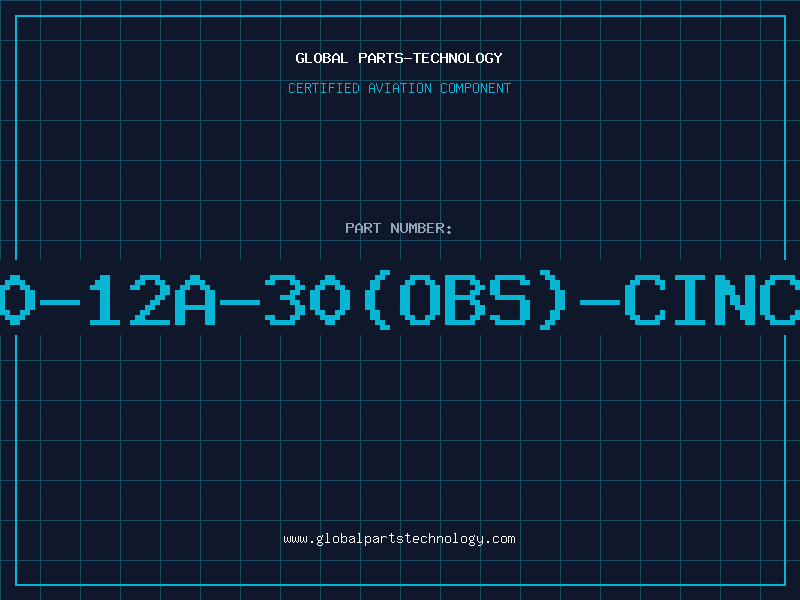 Aviation Part 50-12A-30(OBS)-CINCH
