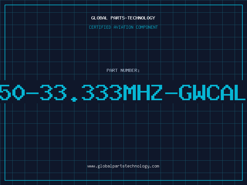 Aviation Part 50-33.333MHZ-GWCAL