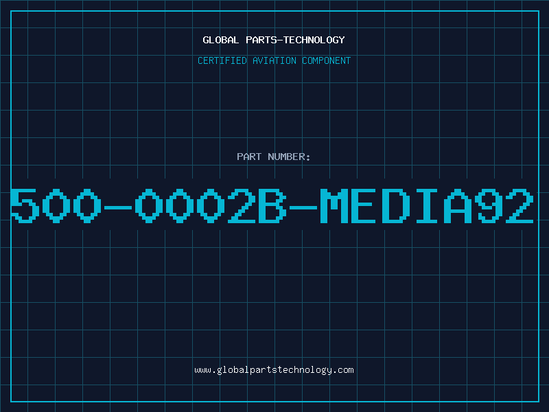 Aviation Part 500-0002B-MEDIA92