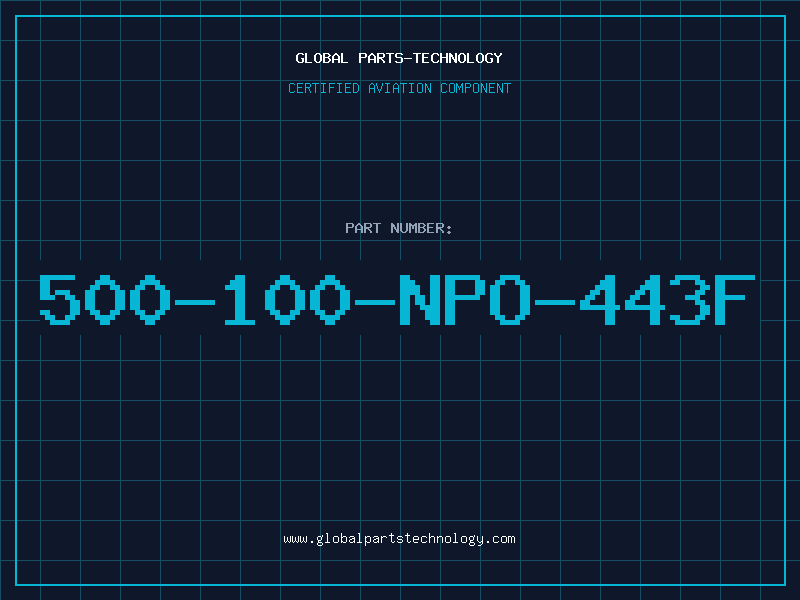 Aviation Part 500-100-NPO-443F