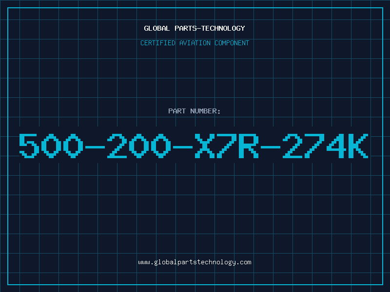 Aviation Part 500-200-X7R-274K