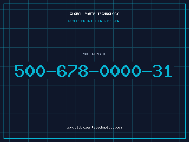 Aviation Part 500-678-0000-31