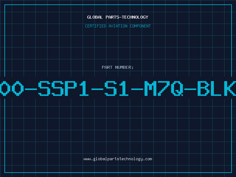 Aviation Part 500-SSP1-S1-M7Q-BLKE