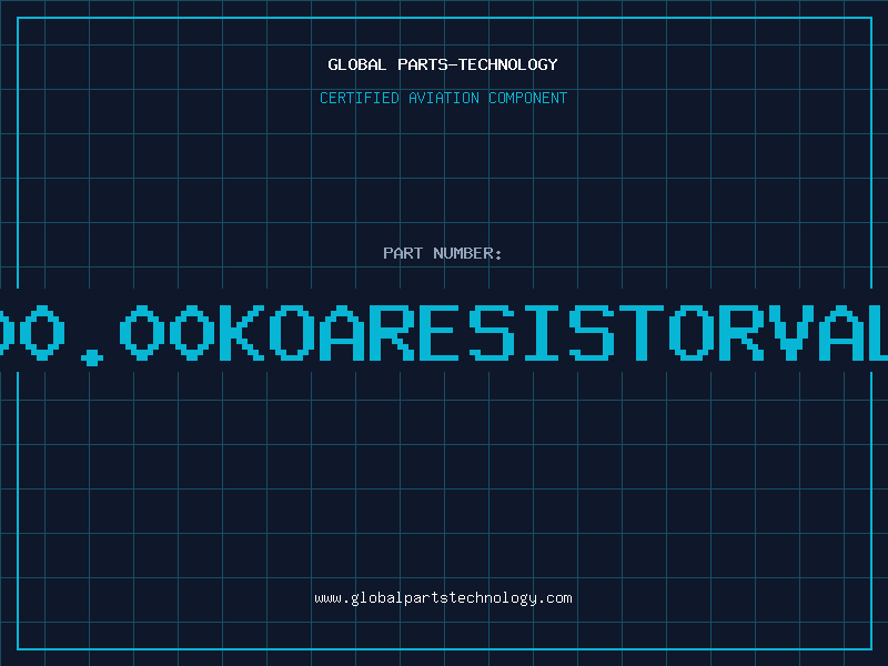 Aviation Part 5000.00KOARESISTORVALUE