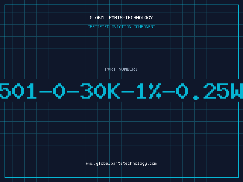 Aviation Part 501-0-30K-1%-0.25W
