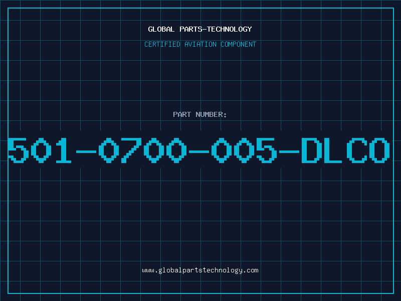 Aviation Part 501-0700-005-DLCO