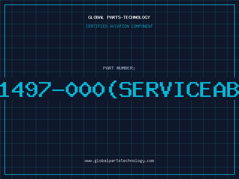 Aviation Part 501-1-1497-000(serviceablepart