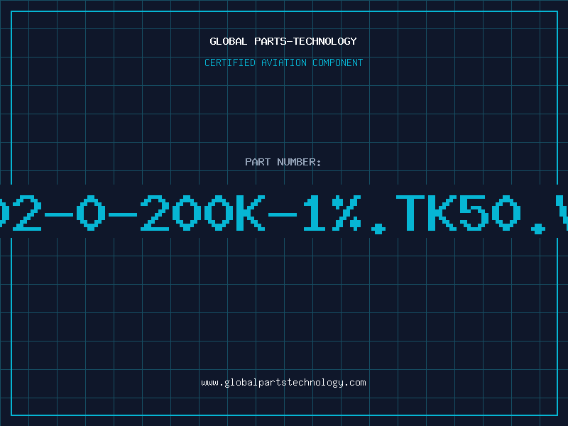Aviation Part 502-0-200K-1%.TK50.V5