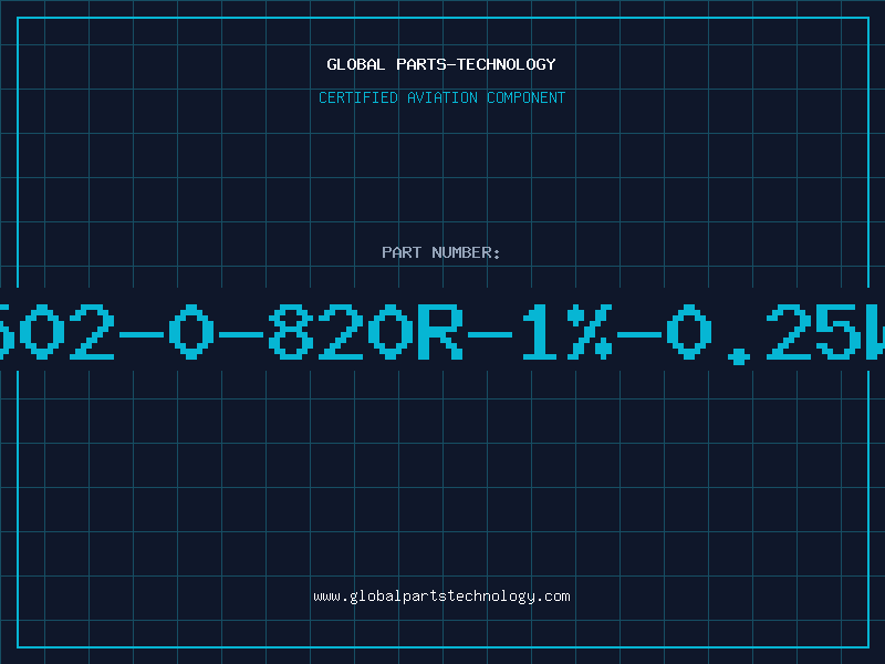 Aviation Part 502-0-820R-1%-0.25W